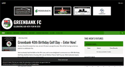 Desktop Screenshot of greenbankfc.co.uk